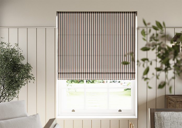 The British Stripe Co. Mary, Teignbridge No.2 - Roman Blind - Image 3